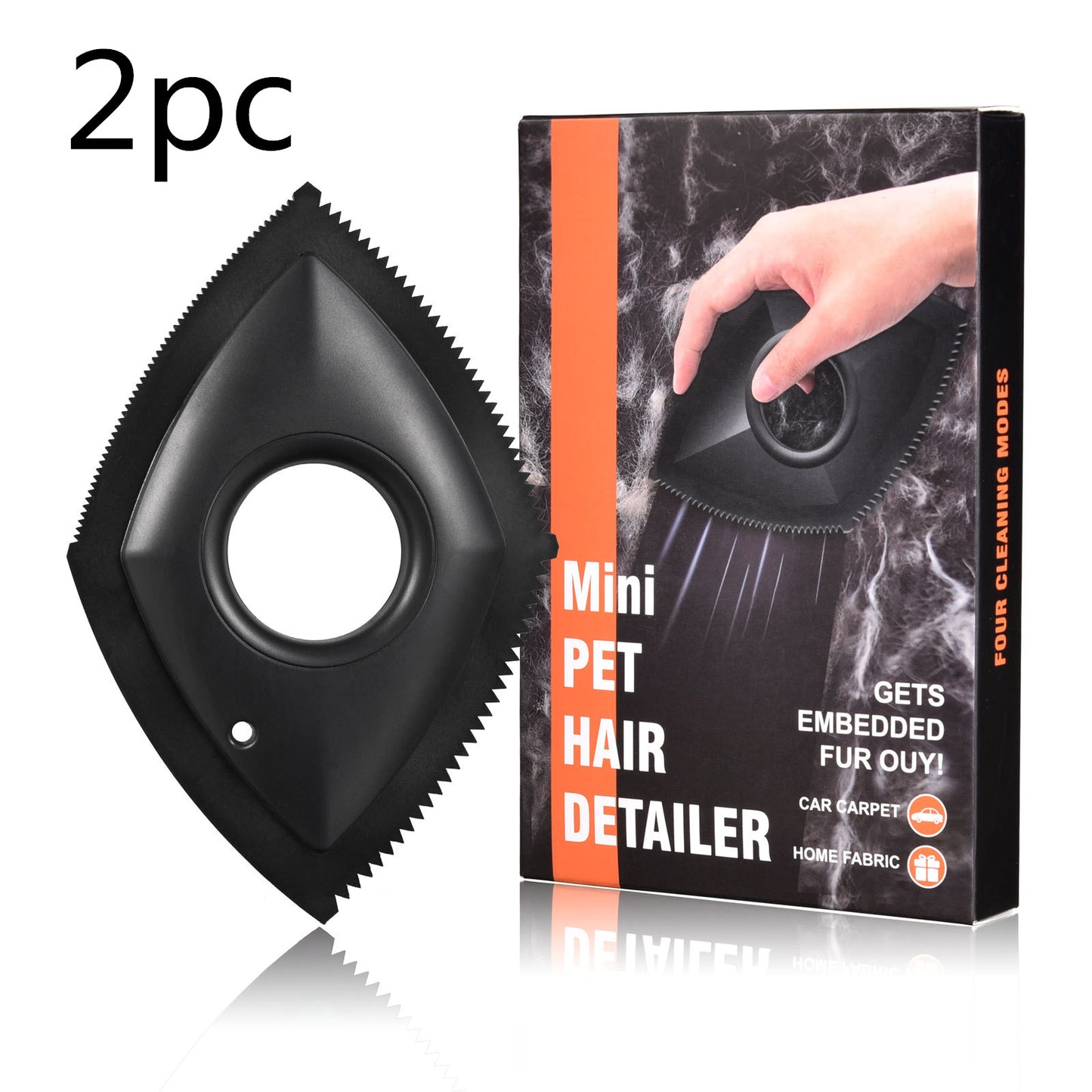 Professional Pet Hair Remover Tool for Efficient Cleaning of Cars and Carpets
