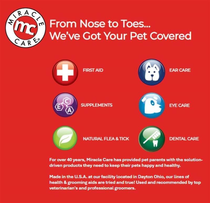 Kwik Stop Styptic Powder for Dogs, Cats, and Birds, 6 Ounce | Fast Acting Blood Stop Powder with Pain Relieving Benzocaine, for Nail & Claw Clipping, Wing Trimming, or Minor Cuts