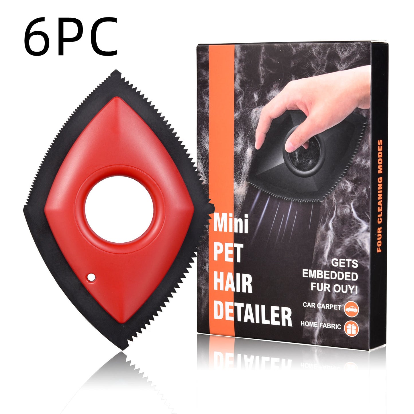 Professional Pet Hair Remover Tool for Efficient Cleaning of Cars and Carpets