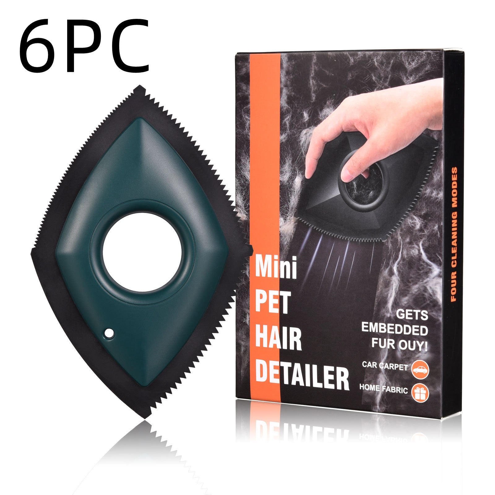 Professional Pet Hair Remover Tool for Efficient Cleaning of Cars and Carpets