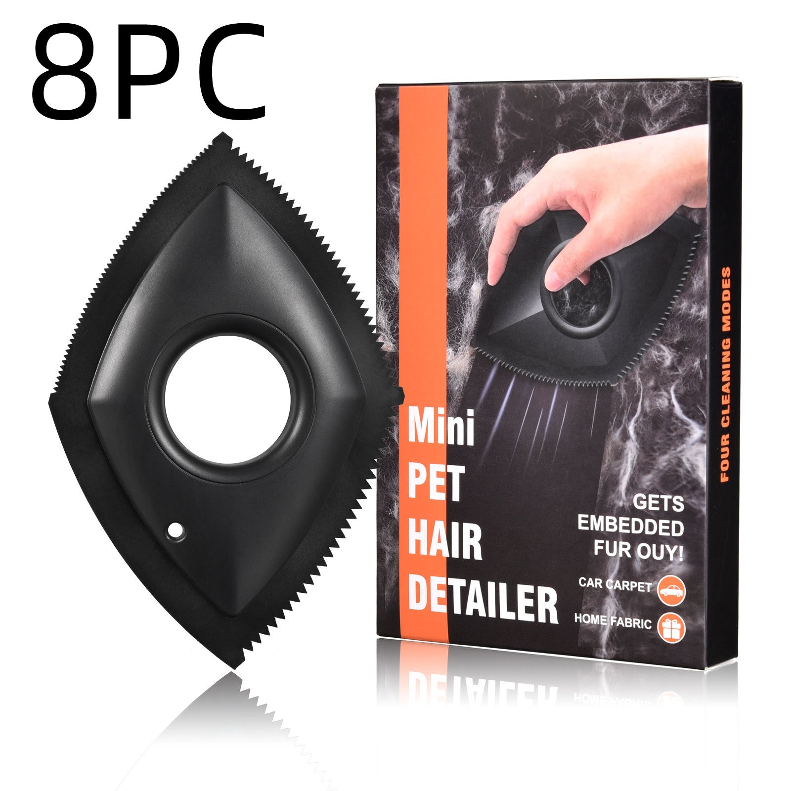 Professional Pet Hair Remover Tool for Efficient Cleaning of Cars and Carpets
