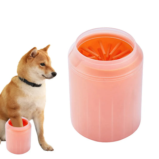 Paw Plunger Soft Silicone Pet Paw Cleaner - Portable Foot Cleaning Cup for Cats and Dogs, Available in Three Sizes