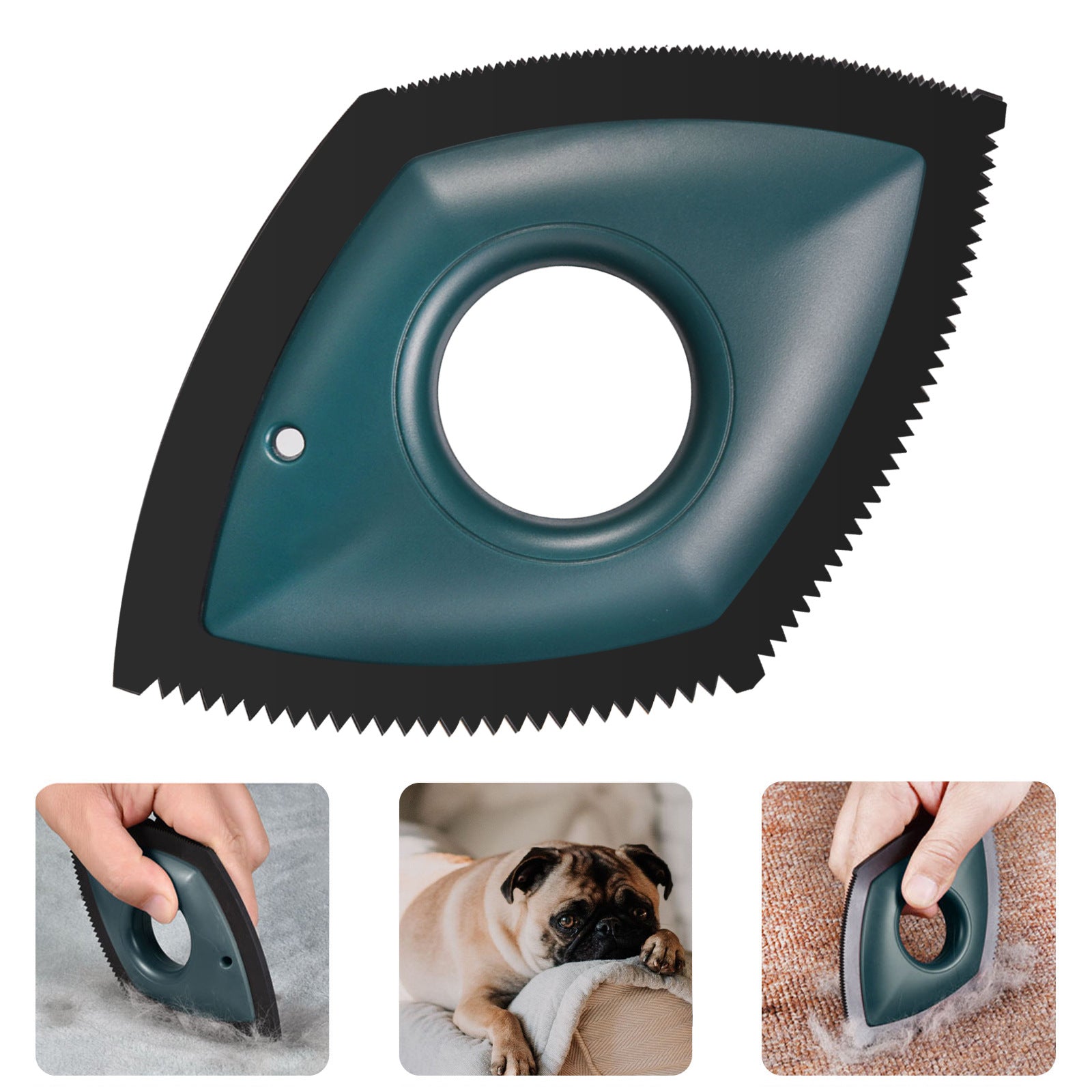 Professional Pet Hair Remover Tool for Efficient Cleaning of Cars and Carpets