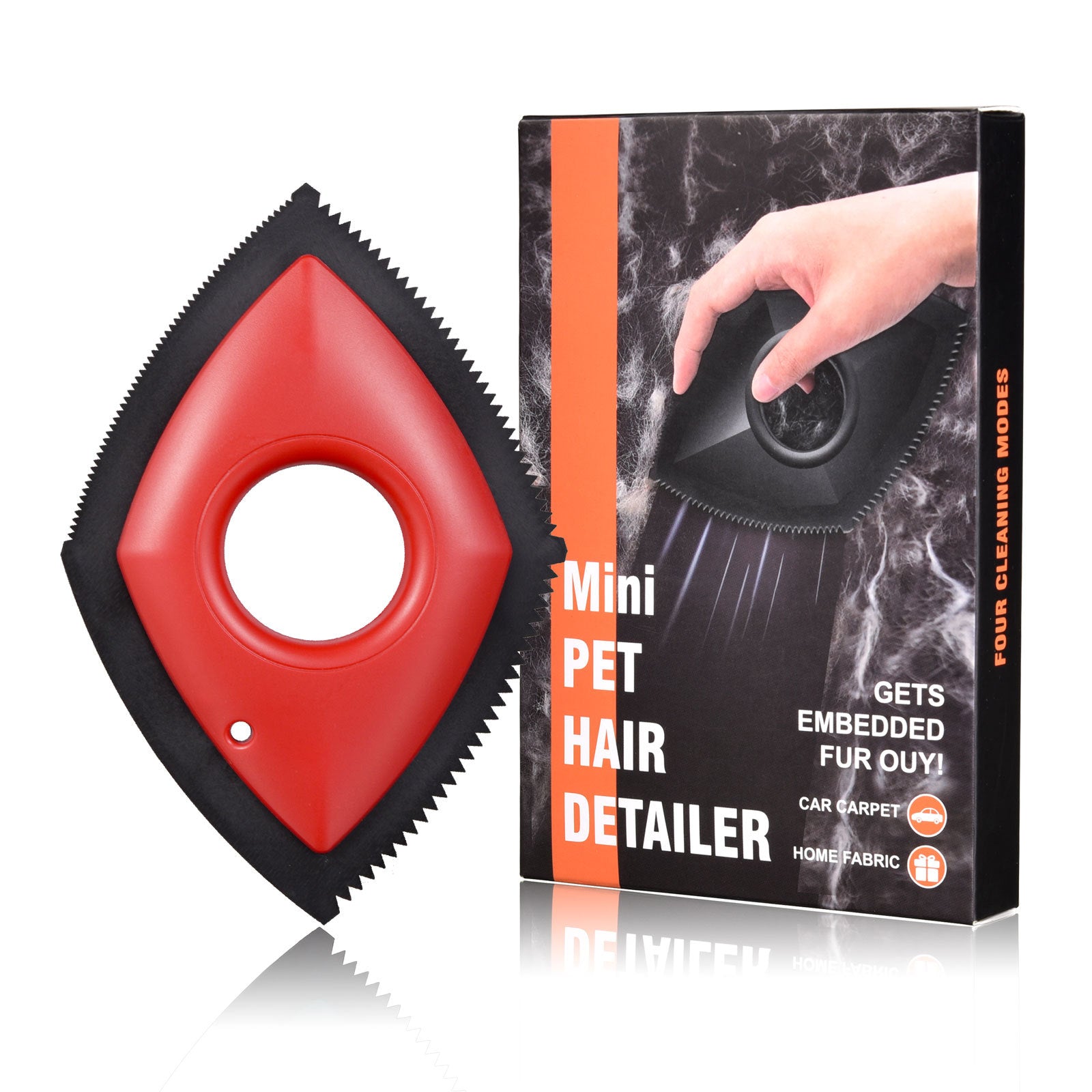 Professional Pet Hair Remover Tool for Efficient Cleaning of Cars and Carpets